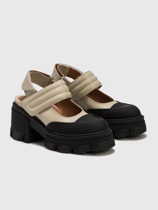 Ganni Shoes - Ganni lug sole chunky Mary Jane Platform Slingback VGUC 🖤